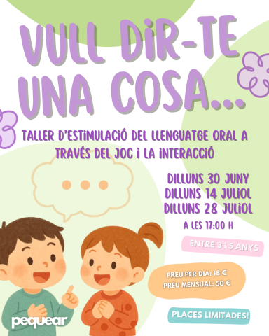 Vull dir-te una cosa...